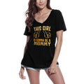 ULTRABASIC Women's T-Shirt This Girl Is Gonna Be a Mommy - Parenting Time