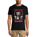 ULTRABASIC Men's Funny T-Shirt Time to Get Star Spangled Hammered - Abraham Lincoln Beer Lover Tee Shirt