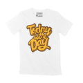 Men's T-Shirt Motivational Shirt Today Is Day Short Sleeve Tee Shirt For Men