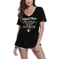 ULTRABASIC Women's V-Neck T-Shirt Trying To Figure Out - Gift For Moms - Funny Quote