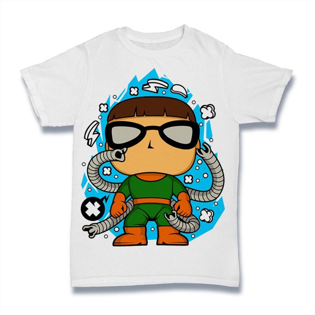ULTRABASIC Men's T-Shirt American Comic Books - Criminal Super-freak - Vintage dr octopus otto octavius books good times bad superhero battles daredevil american action casual men women teenagers toddler cotton styles merchandise star youth mystery birthday gift family children personalized humour symbolic tees gambit tahirts