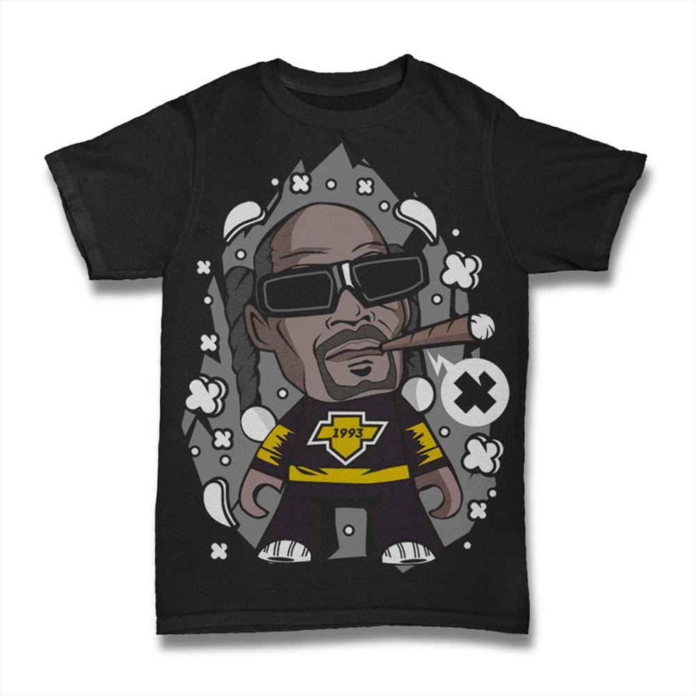 ULTRABASIC Men's T-Shirt American Rapper - Hip Hop Graphic T-Shirts For Men snoop dogg swag urban wear womens mens tank top black blue album merchandise boys apparel apperal hoodie girls peace symbol thank you color slim fit large classic cool youth distressed relaxed tupac hipster jeezy clothes hiphop music celebrity boss 