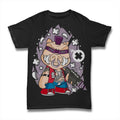 ULTRABASIC Men's T-Shirt Japanese Cartoon Cowboy Illustration - Anime Design