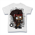ULTRABASIC Men's T-Shirt Main Caribbean Captain - Movie Character - Vintage