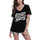 ULTRABASIC Women's T-Shirt Aim For The Higest - Inspirational Slogan Graphic Tee