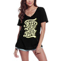 ULTRABASIC Women's T-Shirt Free Like a Bird - Slogan Graphic Free Bird Tee
