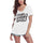ULTRABASIC Women's T-Shirt Stop Wishing Start Doing - Motivational Slogan Tee