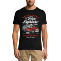 ULTRABASIC Men's T-Shirt Union Strong Fire Fighter Department - Honour and Courage Tee Shirt