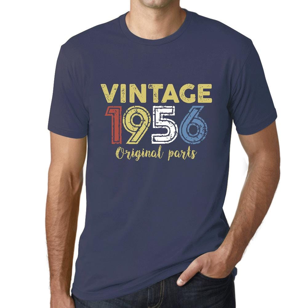 ULTRABASIC - Graphic Printed Men's Vintage 1956 T-Shirt Denim - Ultrabasic