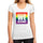 Women&rsquo;s Graphic T-Shirt What we think We become White - Ultrabasic