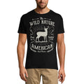 ULTRABASIC Men's Graphic T-Shirt Wild Nature - American Real Hunter - Vintage Shirt