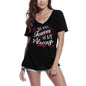ULTRABASIC Damen-T-Shirt You Will Forever Be My Always – Kurzarm-Grafik-T-Shirts zum Valentinstag