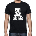 A Men's Short Sleeve Round Neck T-shirt 00177