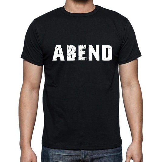 Abend Mens Short Sleeve Round Neck T-Shirt - Casual