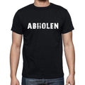 abholen, kurzärmliges Herren-T-Shirt mit Rundhalsausschnitt