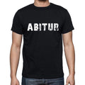 abitur, Herren Kurzarm-Rundhals-T-Shirt