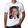Abraham Lincoln Men's Short Sleeve Round Neck T-shirt 00138