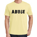 abuse Men's Short Sleeve Round Neck T-shirt 00043
