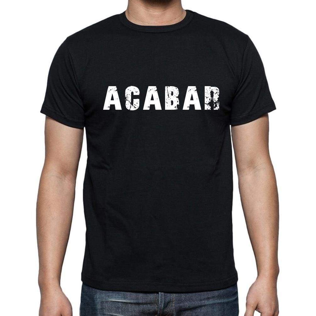 Acabar Mens Short Sleeve Round Neck T-Shirt - Casual