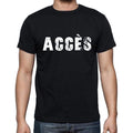 acc?s, French Dictionary, Men's Short Sleeve Round Neck T-shirt 00009