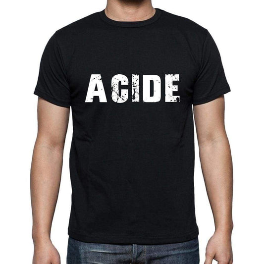 Acide French Dictionary Mens Short Sleeve Round Neck T-Shirt 00009 - Casual