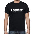 acquérir, French Dictionary, Men's Short Sleeve Round Neck T-shirt 00009
