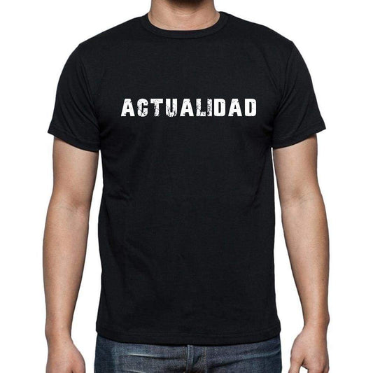 Actualidad Mens Short Sleeve Round Neck T-Shirt - Casual