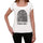 Admirable Fingerprint White Womens Short Sleeve Round Neck T-Shirt Gift T-Shirt 00304 - White / Xs - Casual