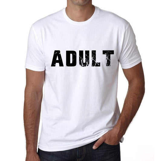 Adult Mens T Shirt White Birthday Gift 00552 - White / Xs - Casual