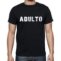 adulto, Men's Short Sleeve Round Neck T-shirt