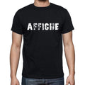 affiche, French Dictionary, Men's Short Sleeve Round Neck T-shirt 00009