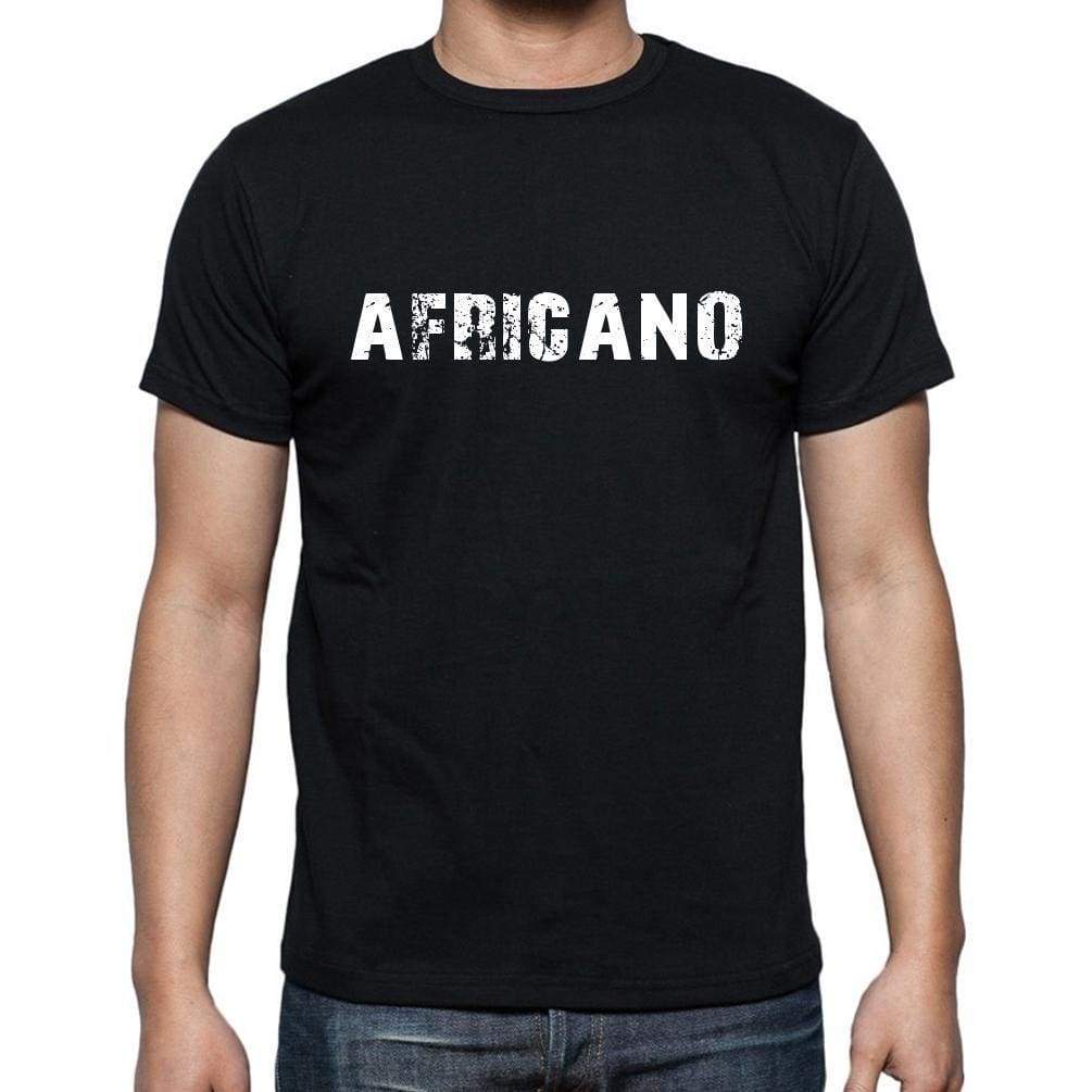 Africano Mens Short Sleeve Round Neck T-Shirt - Casual