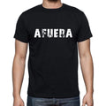 afuera, kurzärmliges Herren-T-Shirt mit Rundhalsausschnitt