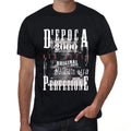 Aged to Perfection, Italian, 2000, Black, Men's Short Sleeve Round Neck T-shirt, gift t-shirt 00355