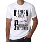 Aged to Perfection, Italian, 2014, White, Men's Short Sleeve Round Neck T-shirt, gift t-shirt 00357 - Ultrabasic
