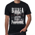 Aged to Perfection, Italian, 2026, Black, Men's Short Sleeve Round Neck T-shirt, gift t-shirt 00355