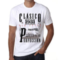 Aged To Perfection, Spanish, 1981, White, Men's Short Sleeve Round Neck T-shirt, Gift T-shirt 00361