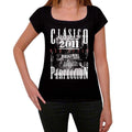 Aged To Perfection, Spanish, 2011, Black, Women's Short Sleeve Round Neck T-shirt, gift t-shirt 00358