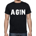 agin Men's Short Sleeve Round Neck T-shirt 00016