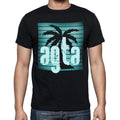 agta, beach holidays in agta, beach t shirts, Men's Short Sleeve Round Neck T-shirt 00028