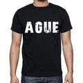 Ague Herren Kurzarm-Rundhals-T-Shirt 00016