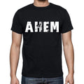 ahem Men's Short Sleeve Round Neck T-shirt 00016
