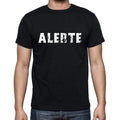 alerte, French Dictionary, Men's Short Sleeve Round Neck T-shirt 00009