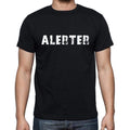Alerter, Französisches Wörterbuch, Herren-Kurzarm-Rundhals-T-Shirt 00009