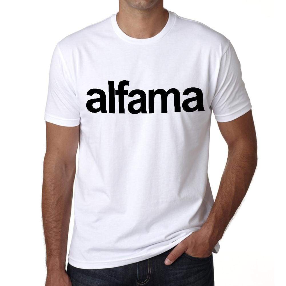 Alfama Tourist Attraction Mens Short Sleeve Round Neck T-Shirt 00071