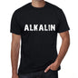 Alkalin Mens Vintage T Shirt Black Birthday Gift 00555 - Black / Xs - Casual