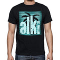 alki, beach holidays in alki, beach t shirts, Men's Short Sleeve Round Neck T-shirt 00028