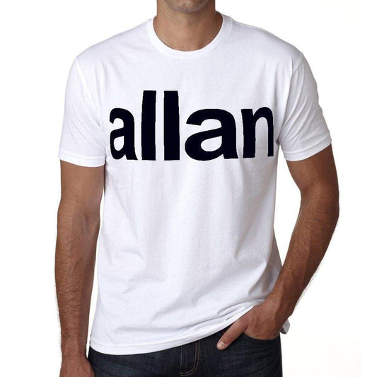 Allan Mens Short Sleeve Round Neck T-Shirt 00050