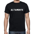 altamente, Herren Kurzarm-Rundhals-T-Shirt 00017