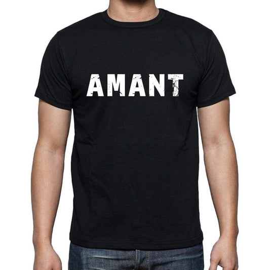 Amant French Dictionary Mens Short Sleeve Round Neck T-Shirt 00009 - Casual